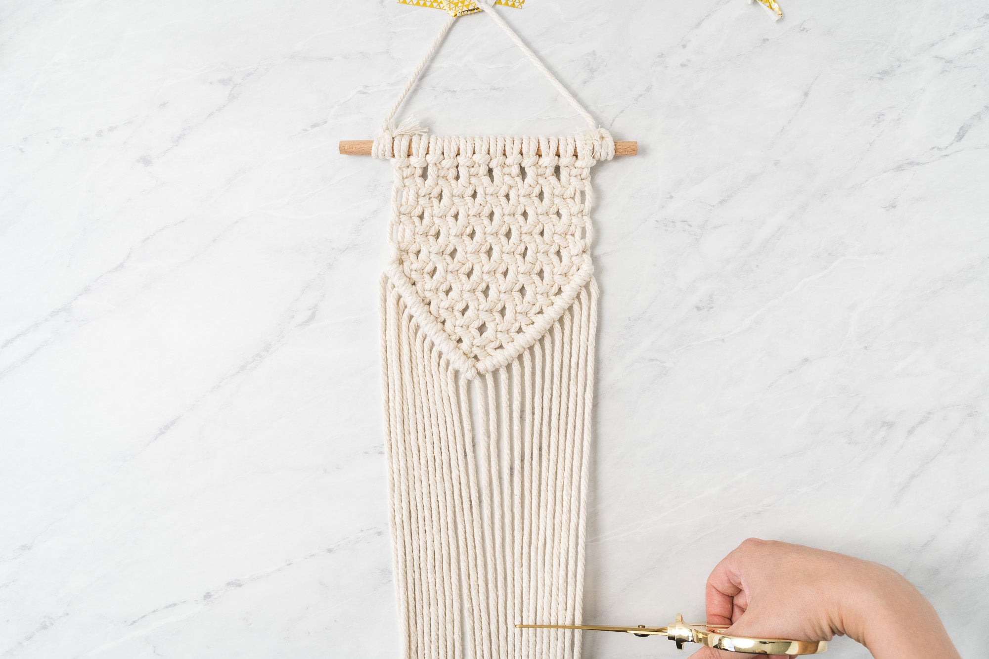 Small Macrame Wall Hanging